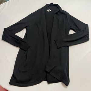 Ella Moss Black Cardigan Sweater Size Medium